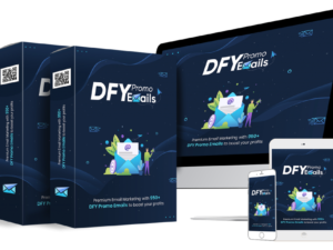 Devices with DFY Promo Email information on them