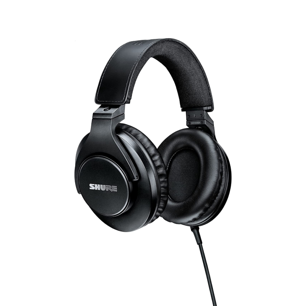 Shure SRH440A Over-Ear Wired Headphones - Best Headphones For Digital Piano