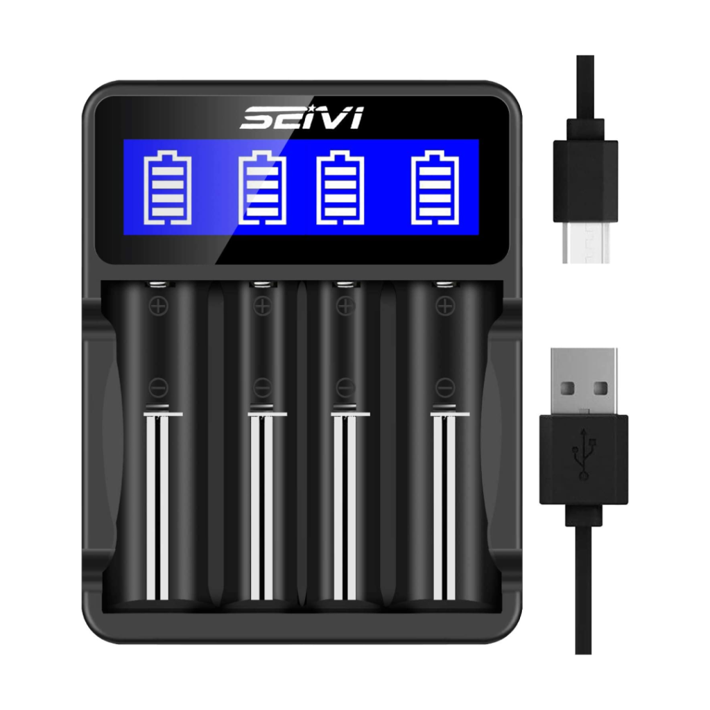 SEIVI LCD Battery Charger