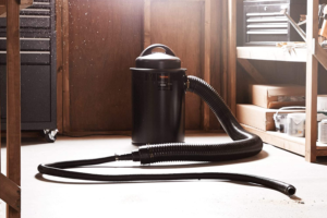 A dust extractor in a workshop