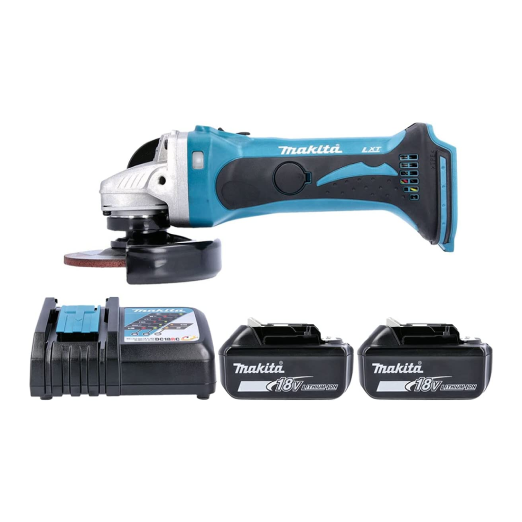 Makita 18V 115mm Cordless Angle Grinder