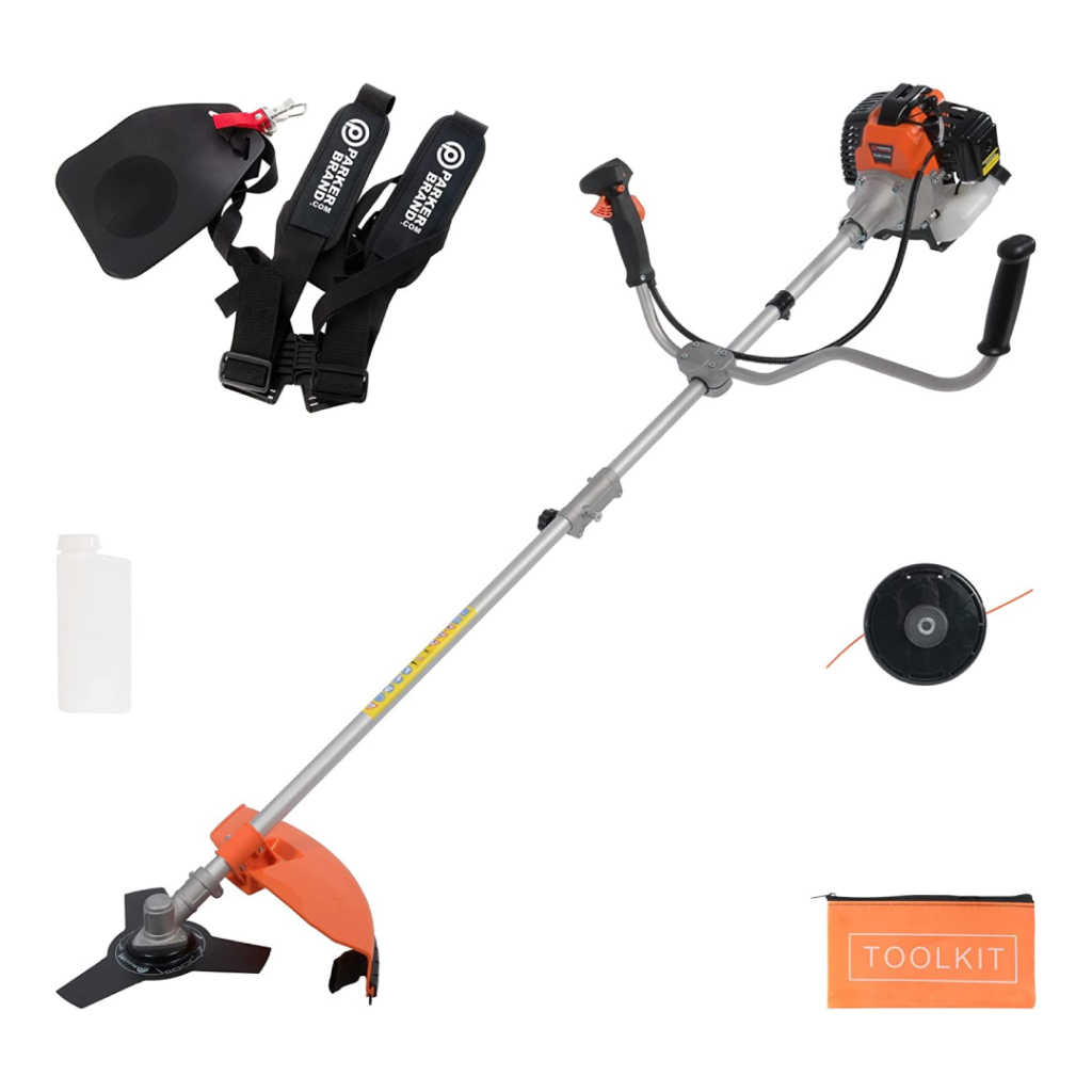 ParkerBrand 52cc Petrol Garden Brush Cutter/Trimmer