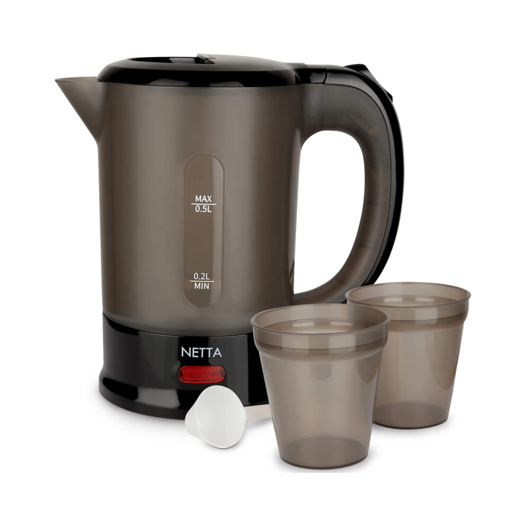 NETTA Travel Kettle with 2 Cups