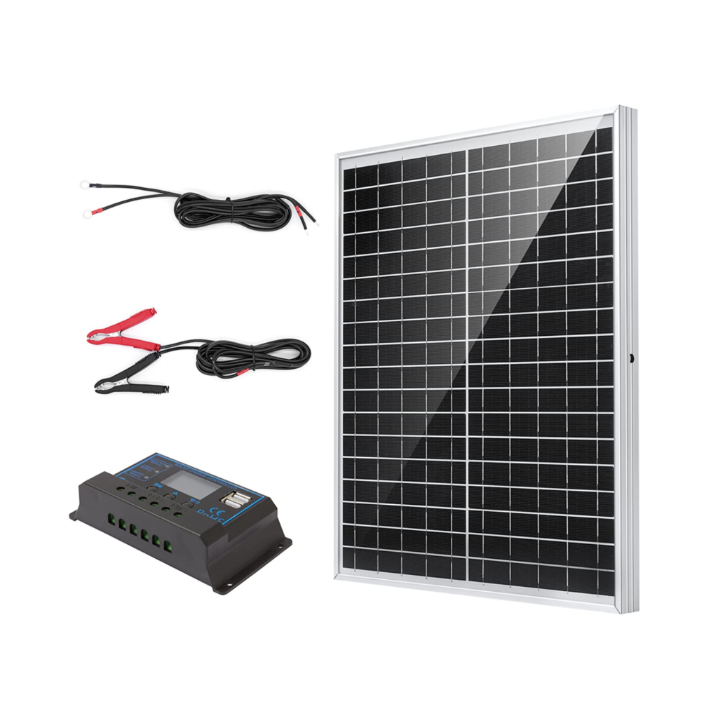 Nicesolar 20W 12V Solar Panel Kit