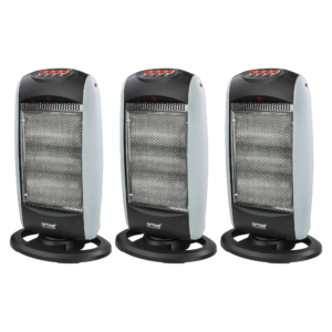 AMOS Three Bar Halogen Heaters (x3)