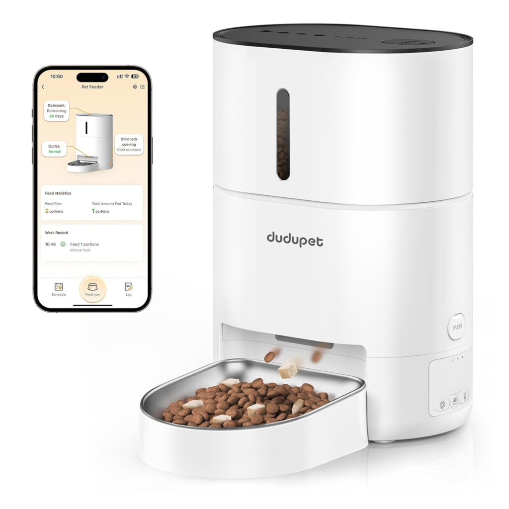 DUDUPET 4L Automatic Cat Feeder
