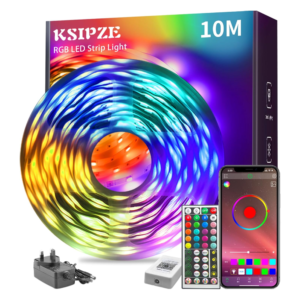 KSIPZE 10m RGB LED Strip Lights