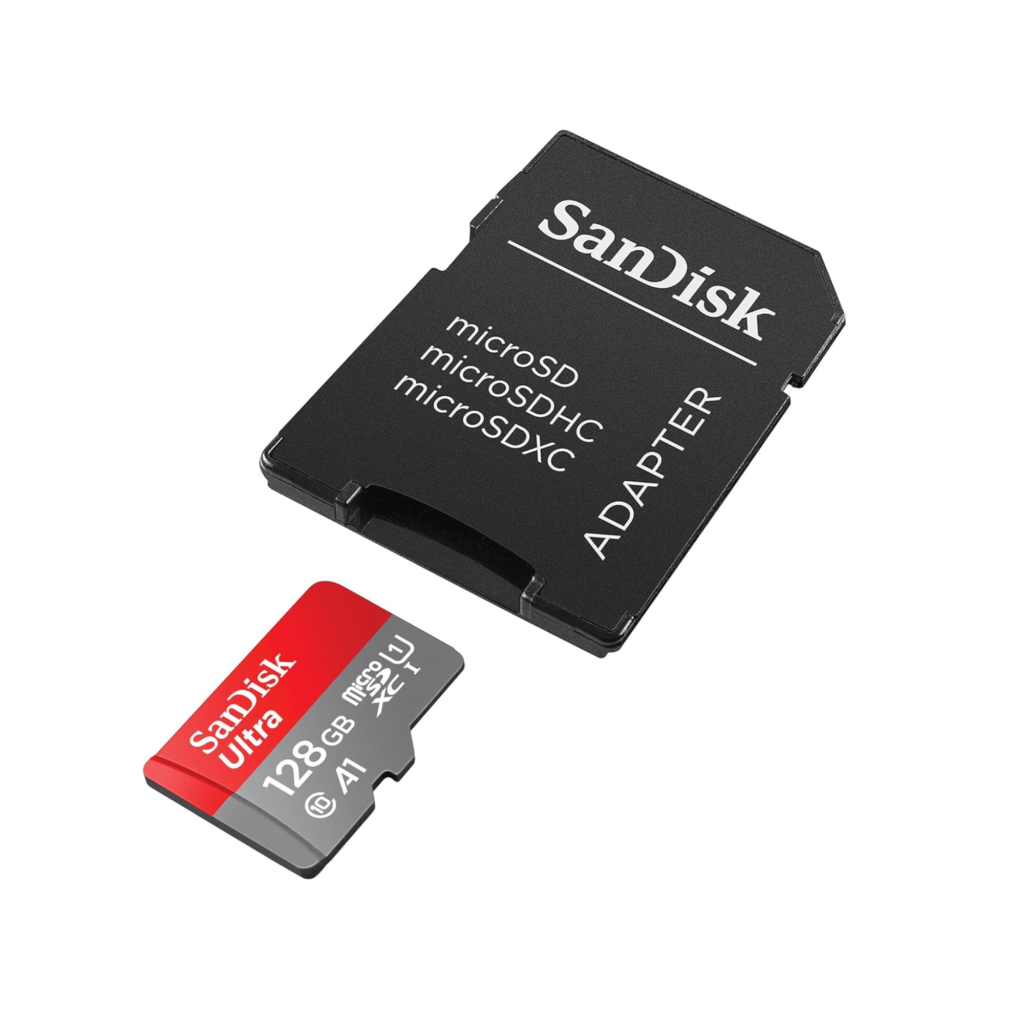 How to insert SanDisk microSD card into an SD adapter