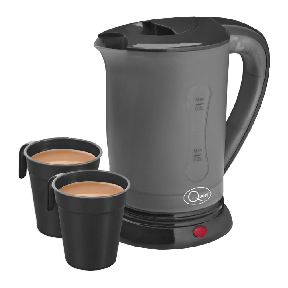 Quest 0.5L Compact Travel Kettle