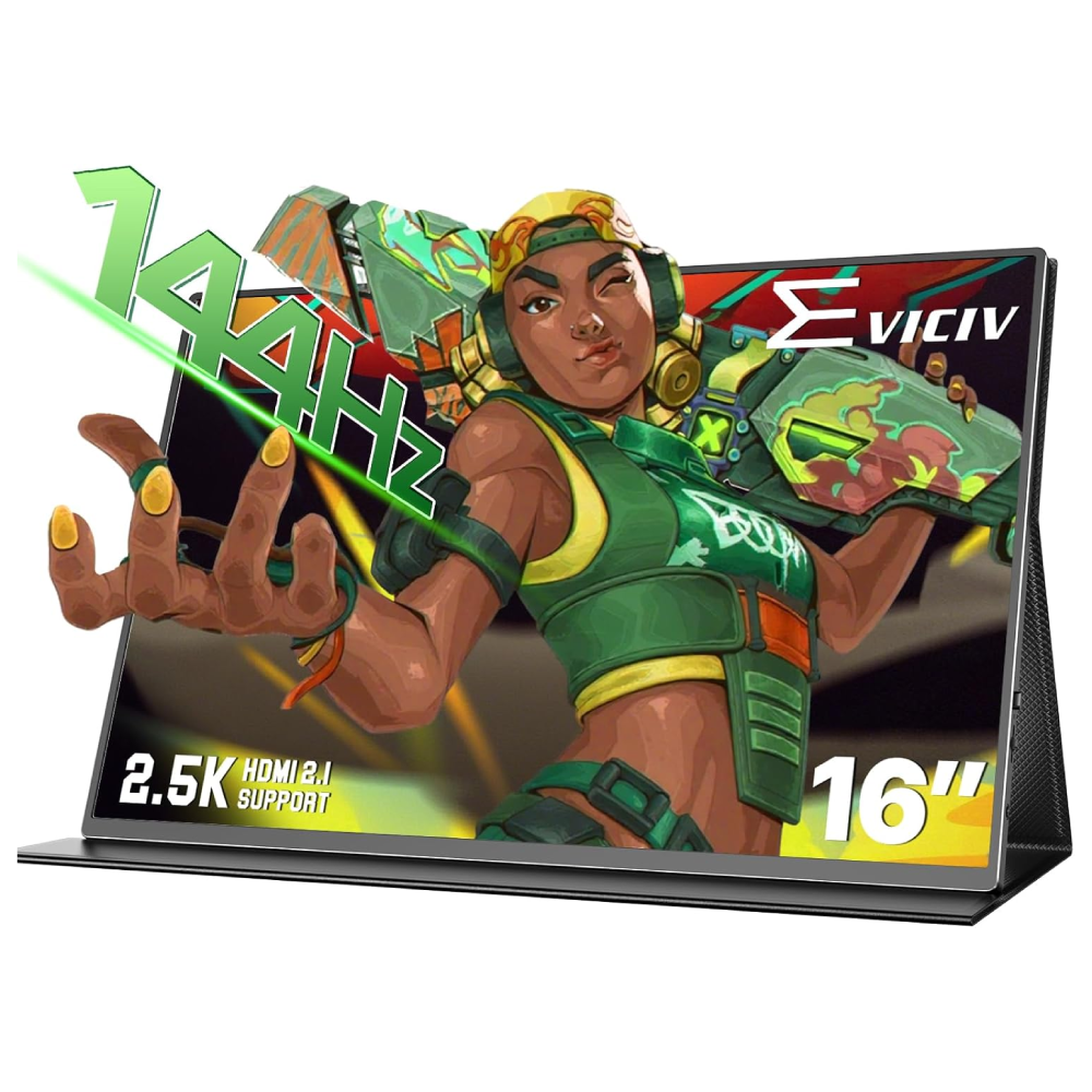 EVICIV 2.5K 144HZ 16" Portable Monitor