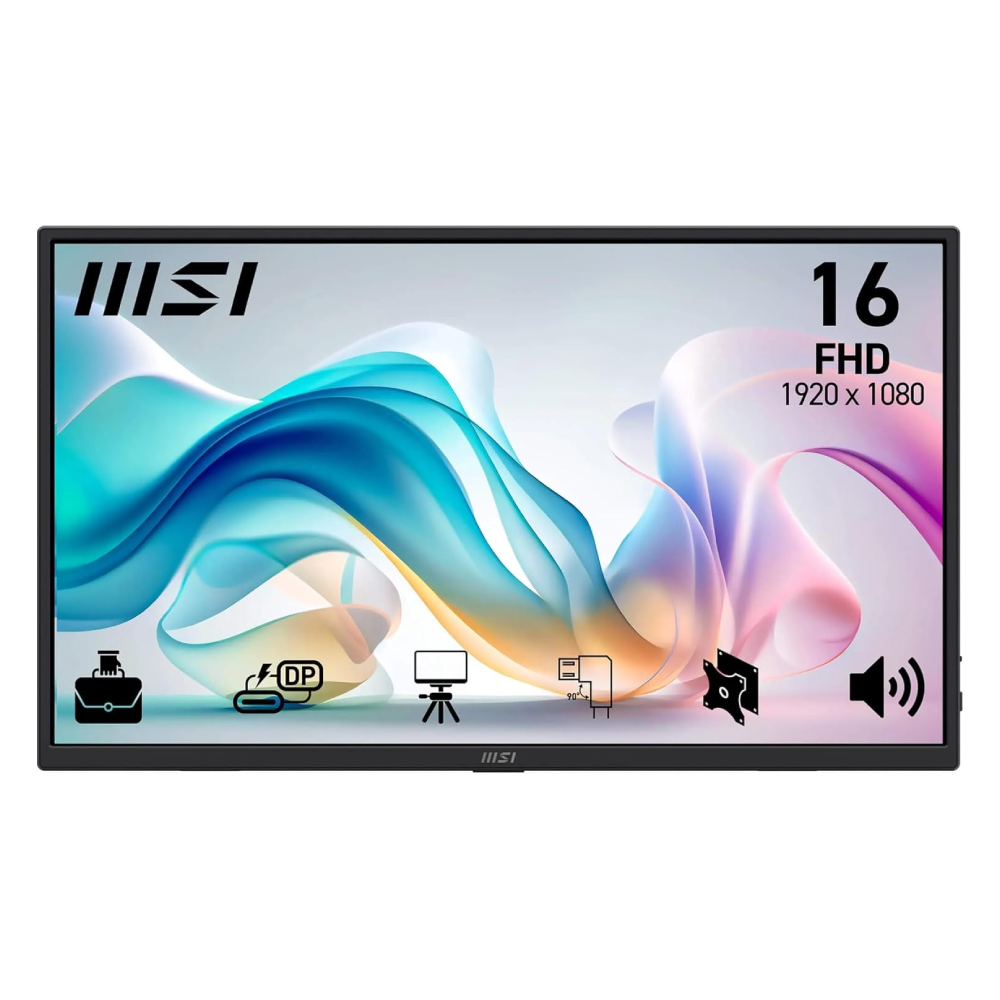 MSI PRO MP165 E6 15.6" FHD Portable Monitor