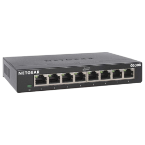 NETGEAR GS308 8 Port Gigabit Network Switch