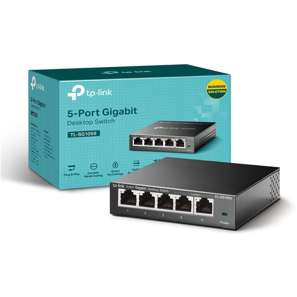 TP-Link TL-SG105S 5 Port Network Switch