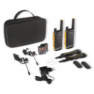 Motorola T82 Extreme Walkie Talkies Twin Pack