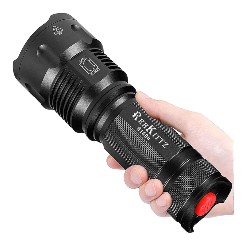 REHKITTZ LED 3300 Lumen Torch
